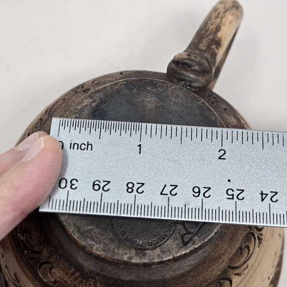 Keramika Ceramic Pottery Oversized Cup Light to Dark Browns Handmade Rustic - Picture 10 of 10